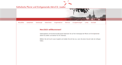 Desktop Screenshot of kath-abtwil.ch